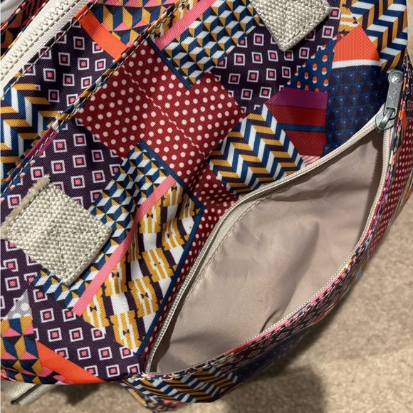Kipling Multicolor Geometric Tote - Picture 3 of 12